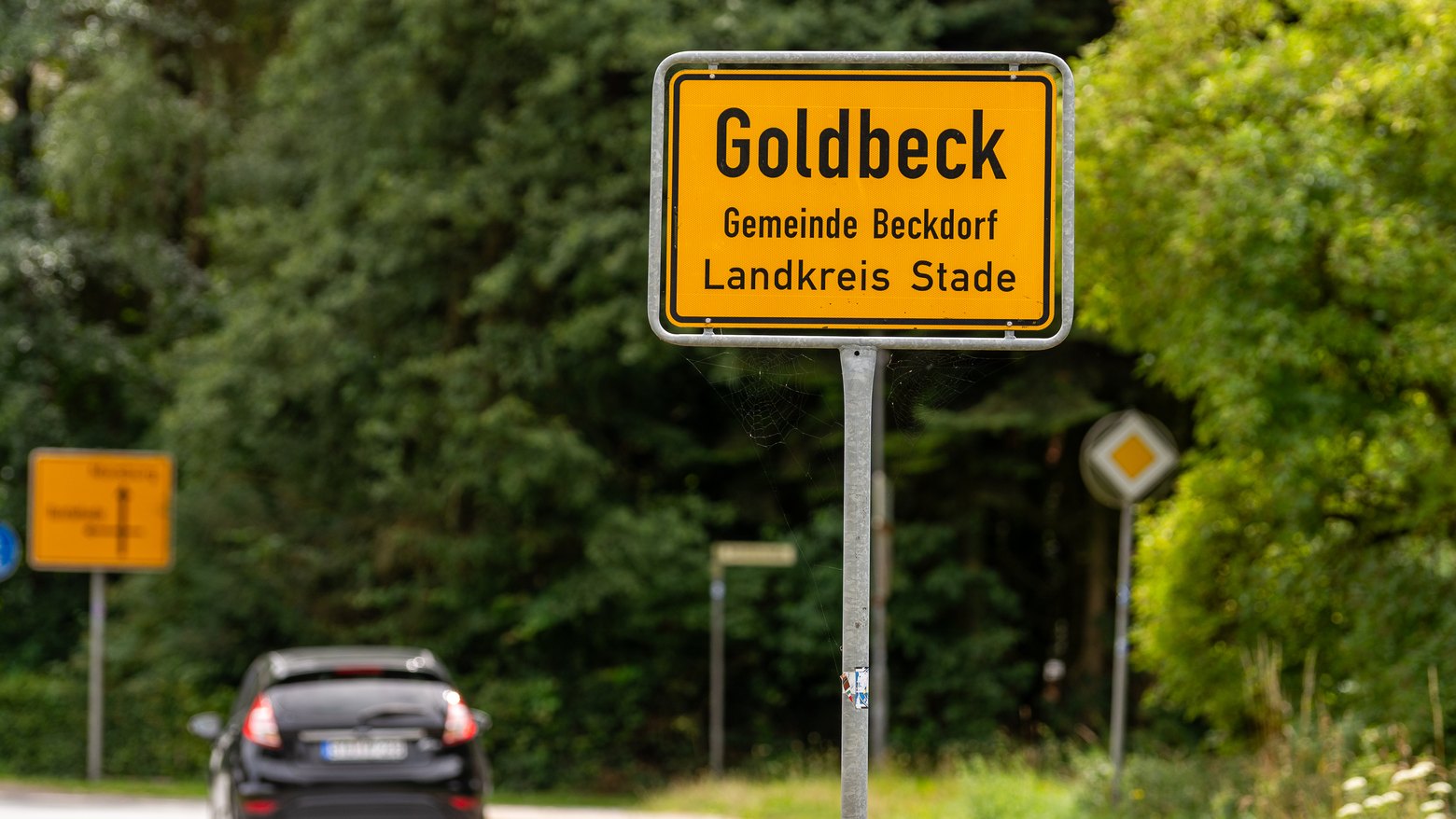 Ortstafel Goldbeck