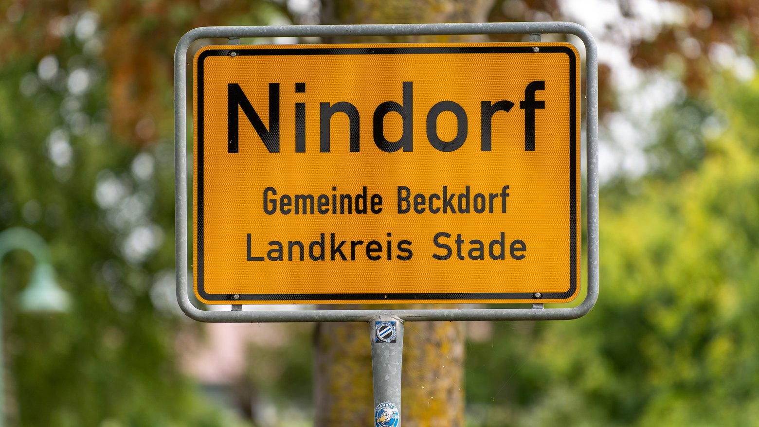 Ortstafel Nindorf